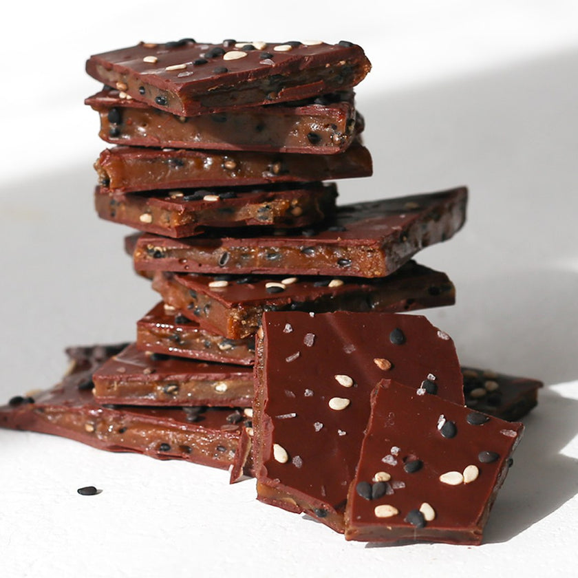 Black-Sesame Toffee Brittle