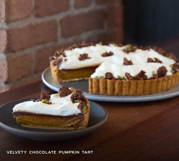 Velvet Pumpkin Tart
