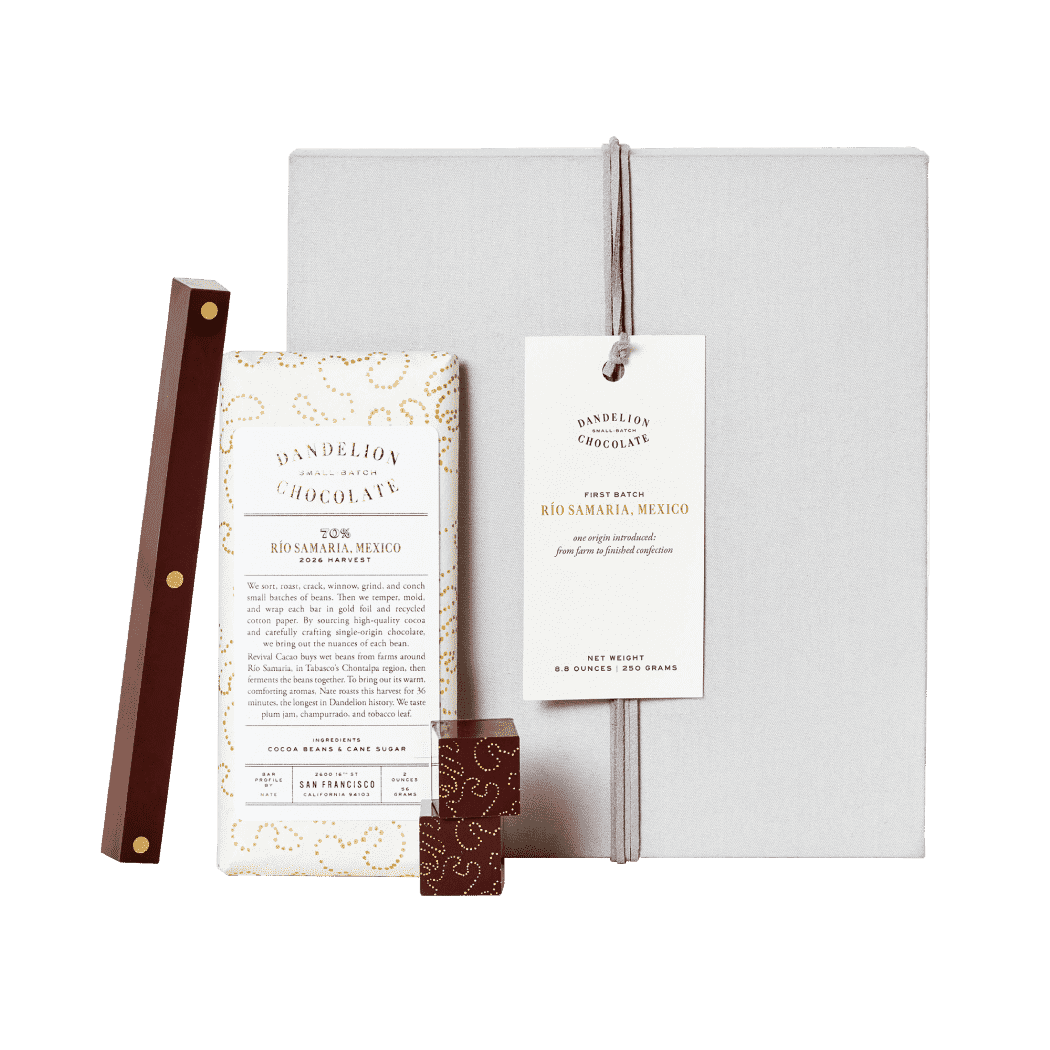 First Batch: Río Samaria, Mexico – Dandelion Chocolate