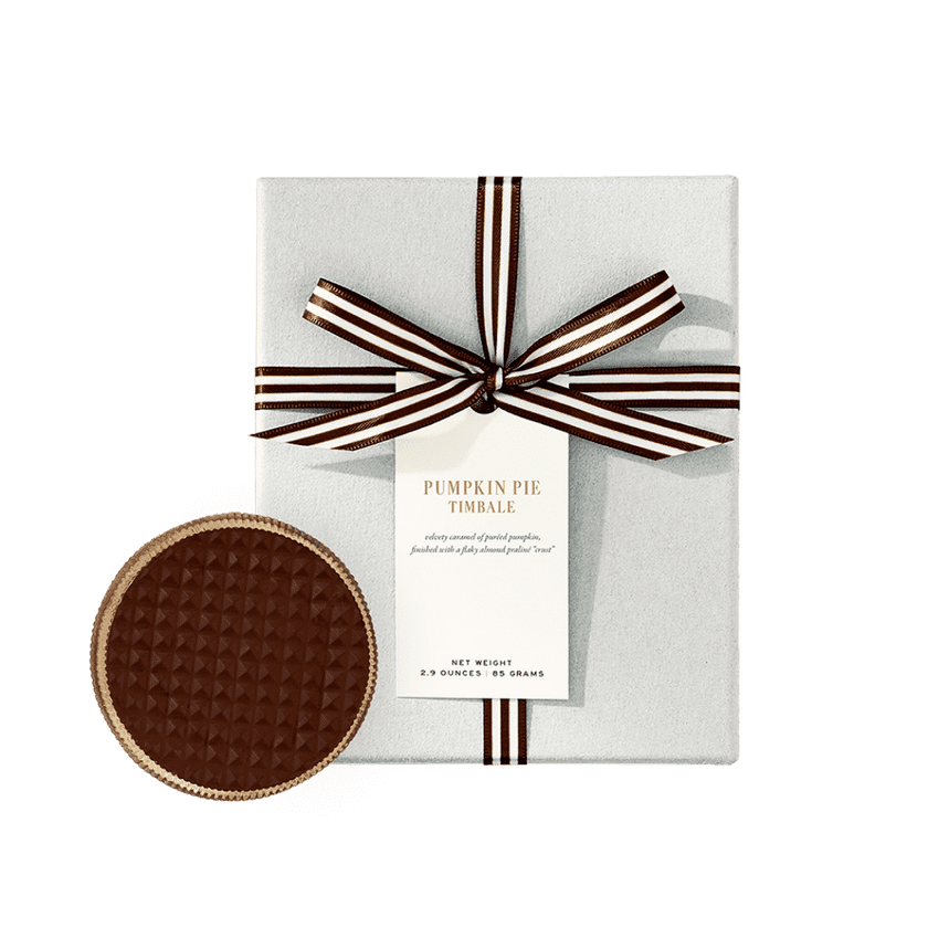 Dandelion Chocolate Pumpkin Pie Timbale