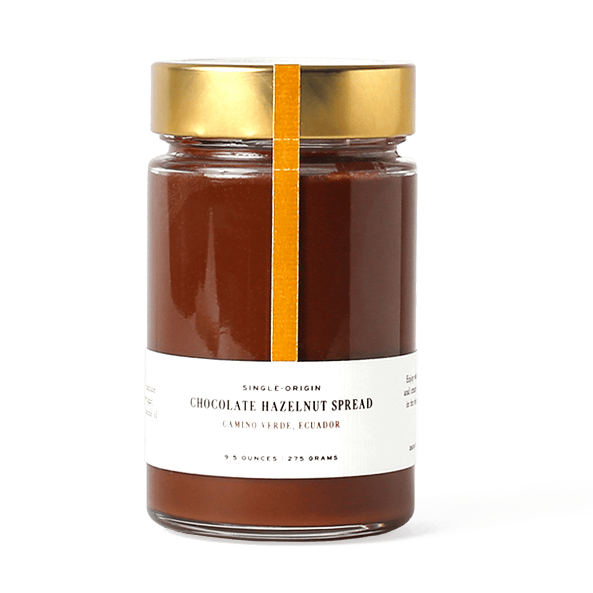 SingleOrigin Chocolate Hazelnut Spread Dandelion Chocolate