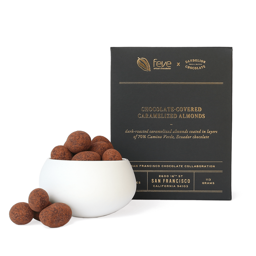 Feve Collaborator Chocolate-Covered Almonds