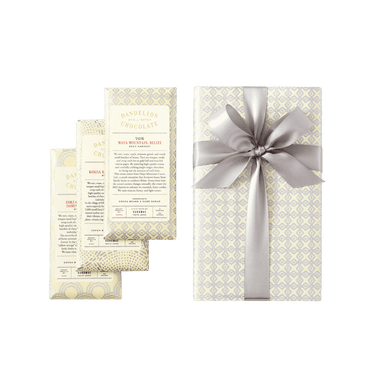 Dandelion Chocolate 70% Three-Bar Japan Gift Set