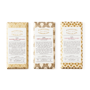 Dandelion Chocolate Bar Trio: Highlights