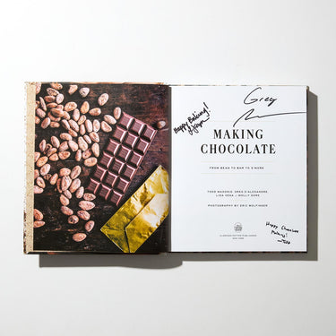 Dandelion Chocolate Book Making Chocolate: From Bean to Bar to S'more Signed Copy