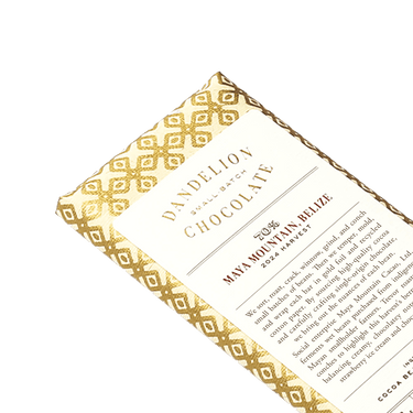 Maya Mountain, Belize 70% 2024 Harvest Single-Origin Chocolate Bar
