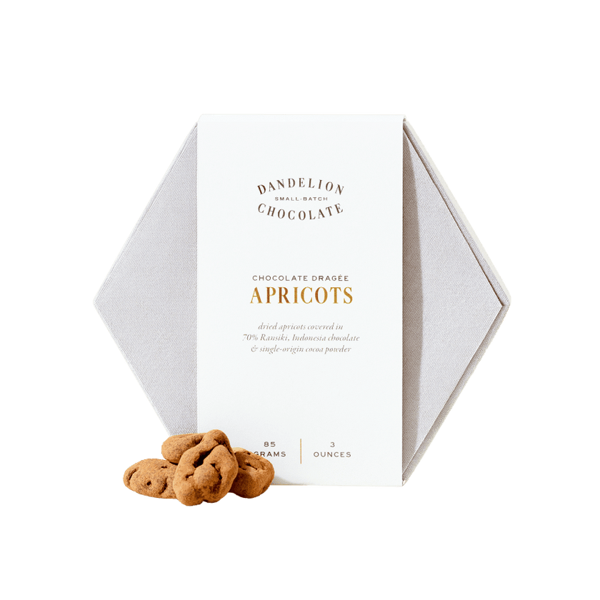 Dandelion Chocolate Chocolate-Covered Apricots