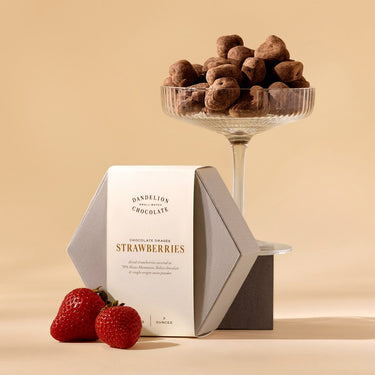Dandelion Chocolate Chocolate-Covered Strawberries