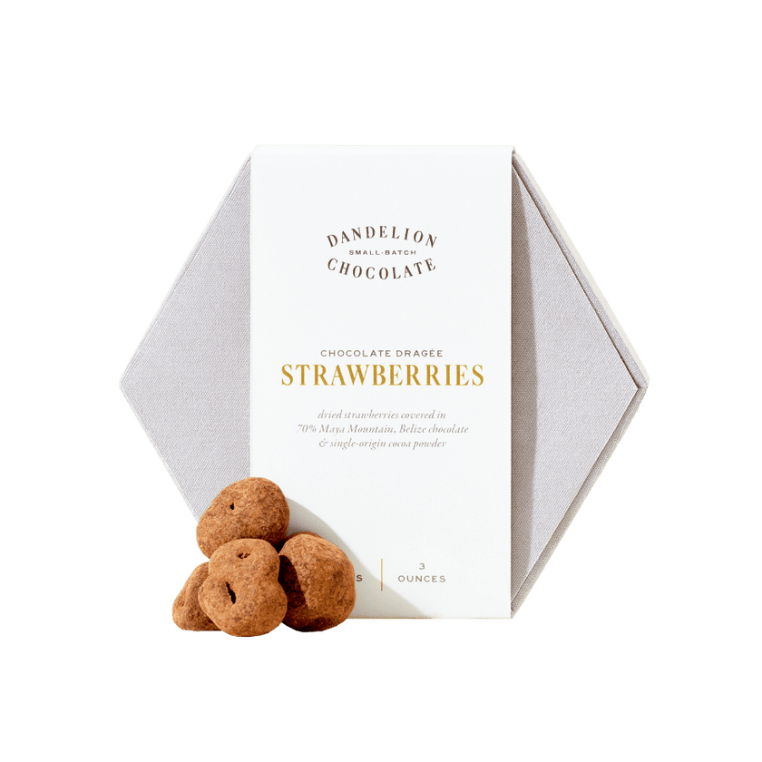 Dandelion Chocolate Chocolate-Covered Strawberries
