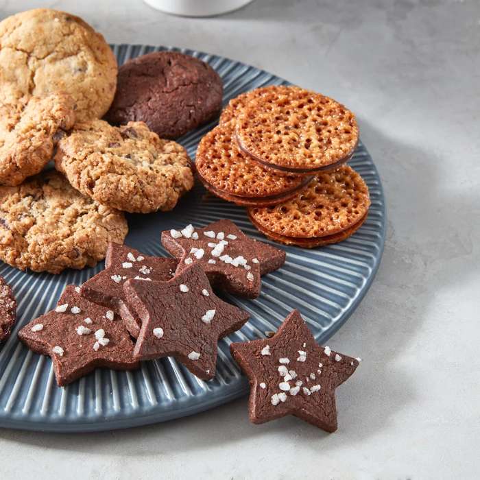 Dandelion Chocolate Cookies for Santa