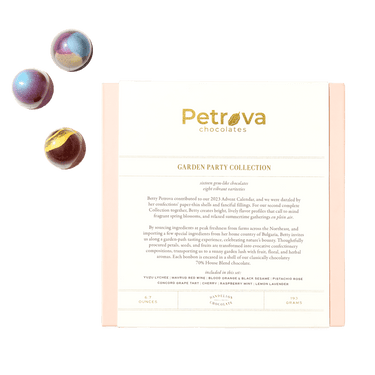 Dandelion Chocolate Garden Party Collection