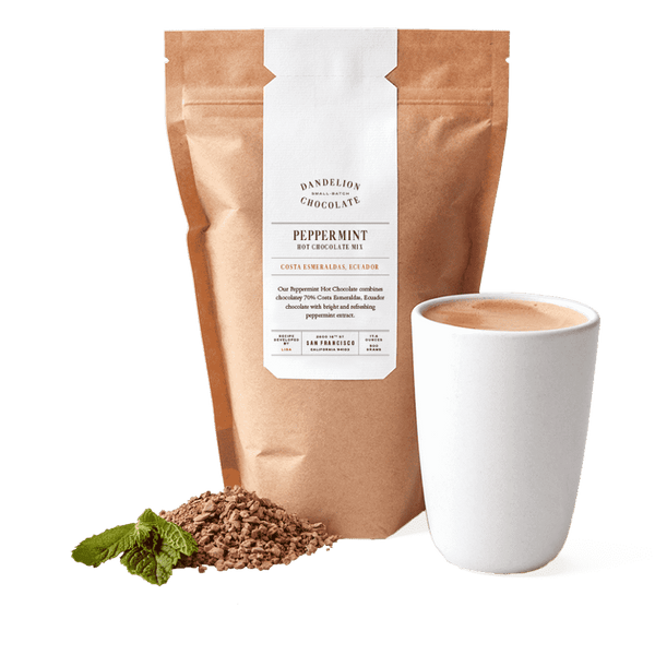 Peppermint Hot Chocolate Mix - Large – Dandelion Chocolate