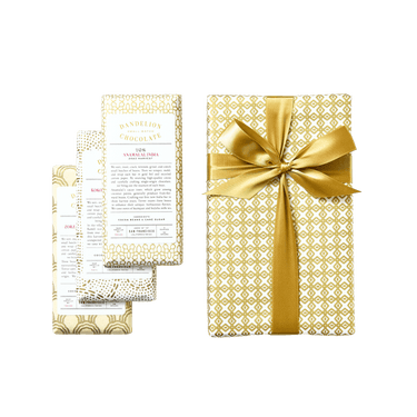 Dandelion Chocolate Gift Wrapped Three-Bar Gift Set