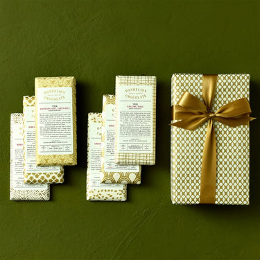 Dandelion Chocolate Giftwrapped 70% Six-Bar Gift Set