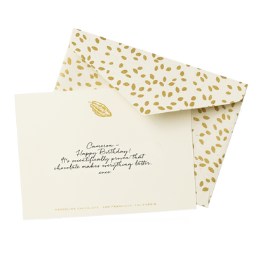 Dandelion Chocolate Hanami Collection