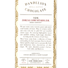 Dandelion Chocolate Japan Chocolate Bar Zorzal Comunitario, Dominican Republic 2022 70% Single-Origin Chocolate Bar