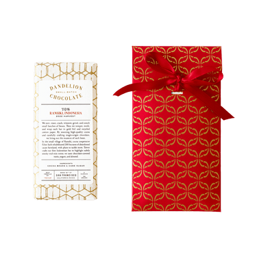 Dandelion Chocolate Lunar New Year Red Envelope Bar