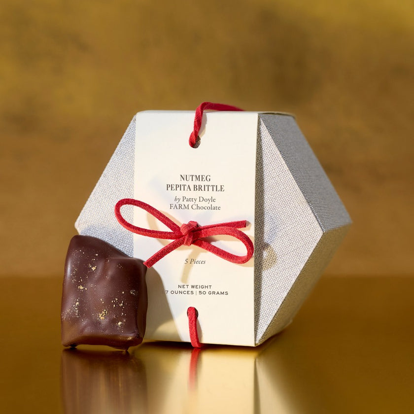 Dandelion Chocolate Pepita Nutmeg Brittle - FARM Chocolate