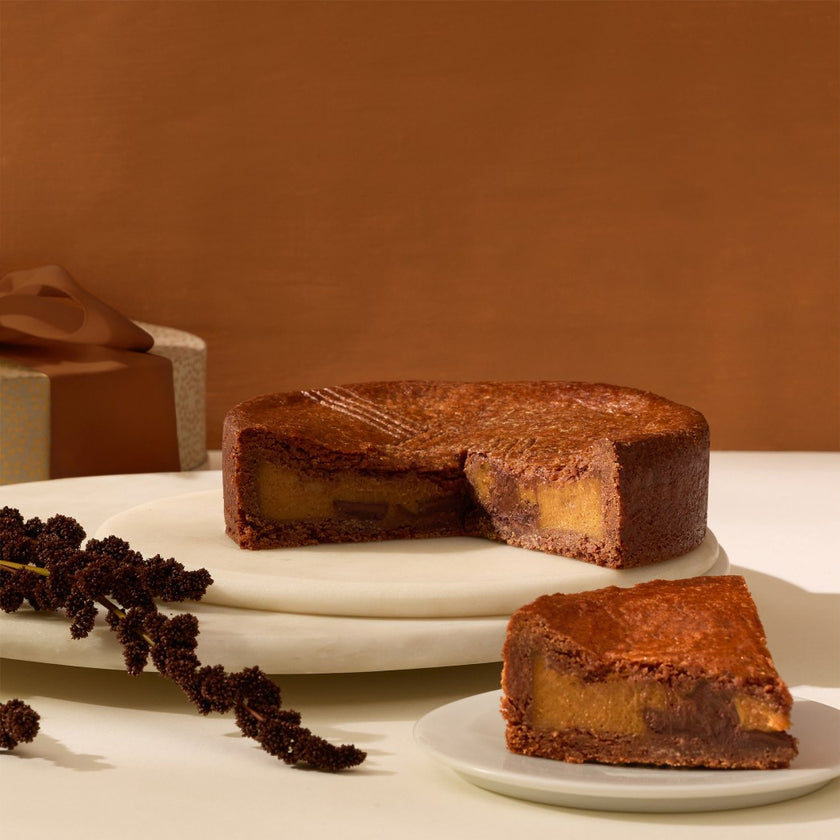 Dandelion Chocolate Pumpkin Gâteau Basque Single Pumpkin Basque Gâteau