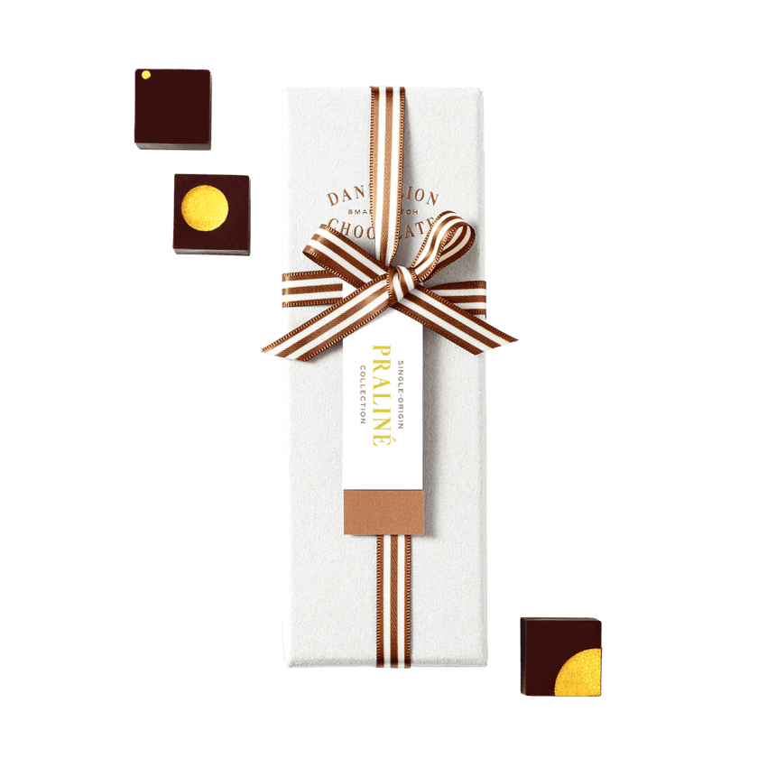 Dandelion Chocolate Single-Origin Praliné Collection (5 piece)