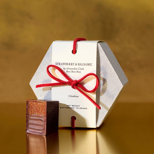 Strawberry Balsamic Bonbons – Dandelion Chocolate