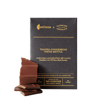 Dandelion Chocolate Toasted-Gingerbread Toffee Brittle