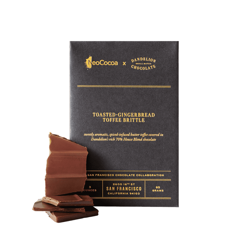 Dandelion Chocolate Toasted-Gingerbread Toffee Brittle