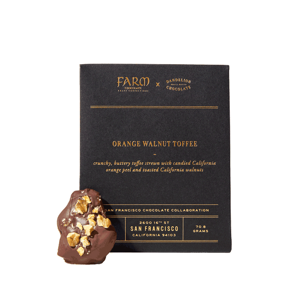 Orange Walnut Toffee – Dandelion Chocolate