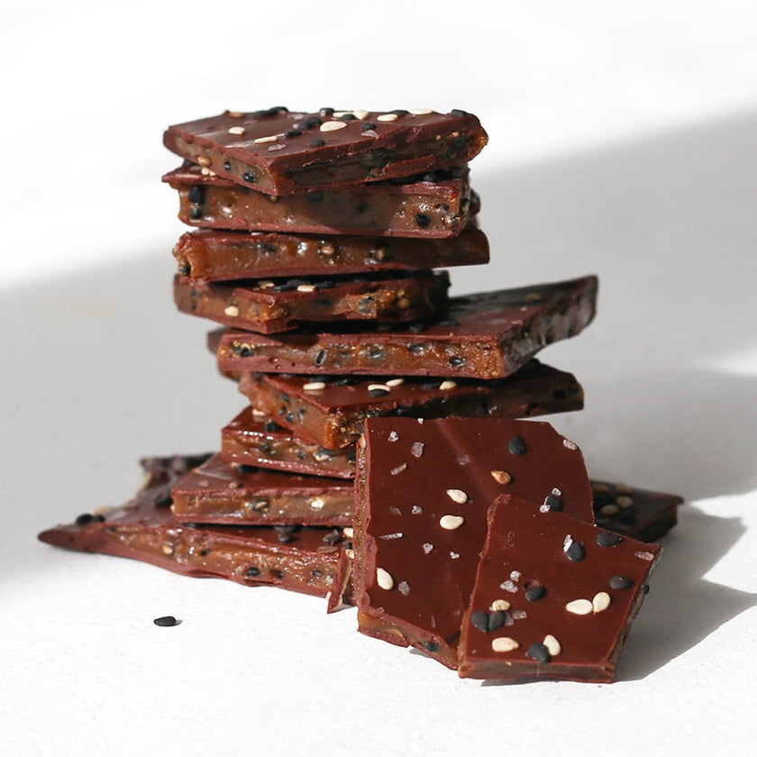 NeoCocoa Collaborator Black-Sesame Toffee Brittle