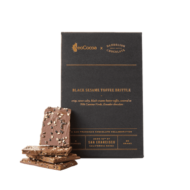 NeoCocoa Collaborator Black-Sesame Toffee Brittle