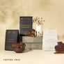 NeoCocoa Collaborator Black-Sesame Toffee Brittle Toffee Trio