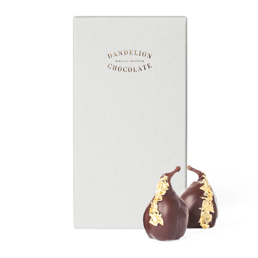 Dandelion Chocolate Chocolate-Dipped Fig Truffles