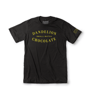 Logo Tee Shirt - 100% Organic Cotton - Dandelion - XS, M, L, XL, XXL