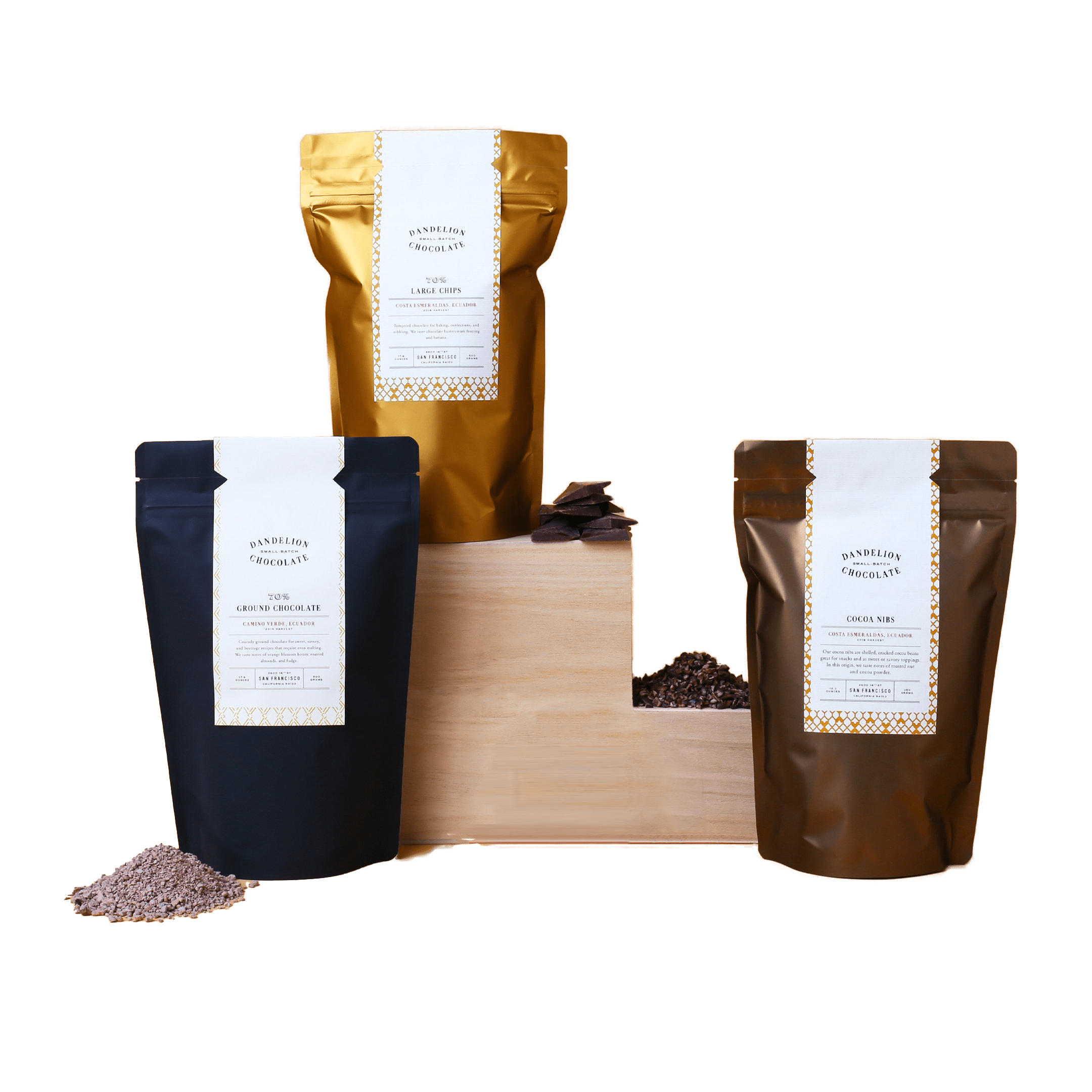 Dandelion Chocolate Gift Chocolate Baking Essentials V6