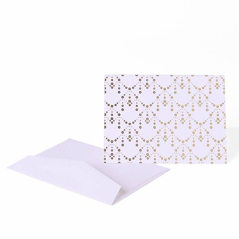 Gold-Foiled Notecard – Dandelion Chocolate