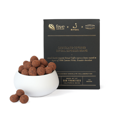 Feve Collaborator Chocolate-Covered Espresso Beans